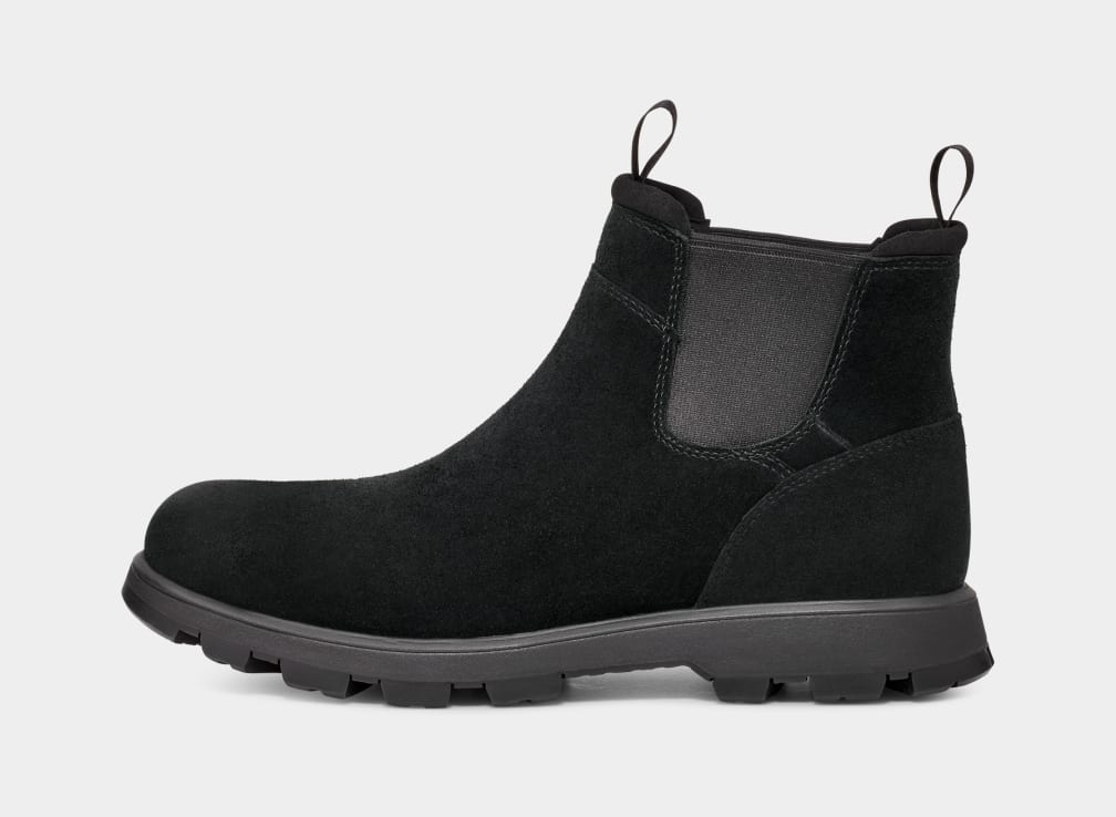 Botas Chelsea Ugg Hillmont Hombre Negras | Argentina MAPSZGF-39