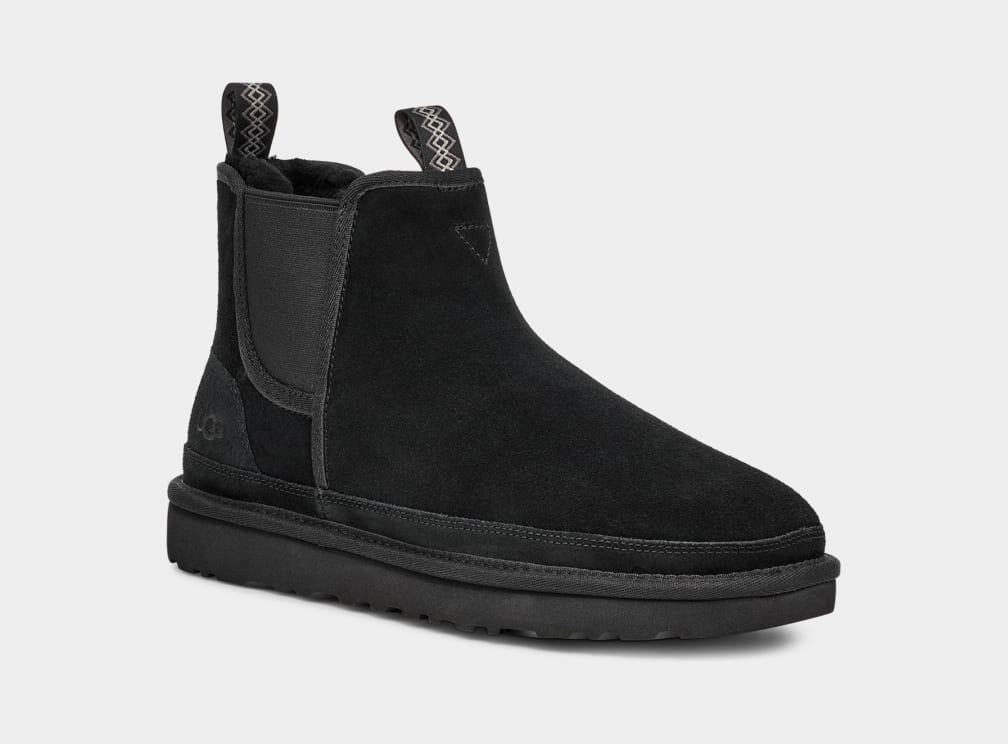 Botas Chelsea Ugg Neumel Hombre Negras | Argentina TQHAOKS-36