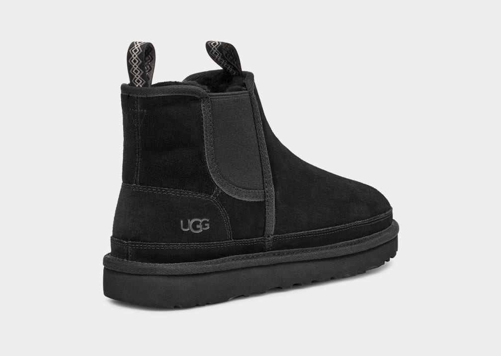 Botas Chelsea Ugg Neumel Hombre Negras | Argentina TQHAOKS-36