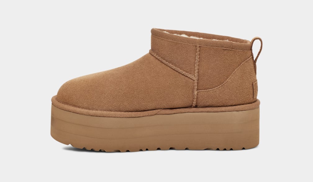 Botas Plataforma Ugg Classic Ultra Mini Mujer Marrones | Argentina CYDRXTU-64