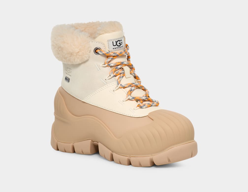 Botas Ugg Adiroam Hiker Mujer Kaki Blancas | Argentina GIBSOMA-16