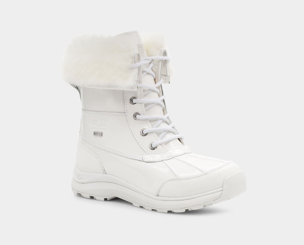 Botas Ugg Adirondack III Patent Mujer Blancas | Argentina RYMEZCU-16