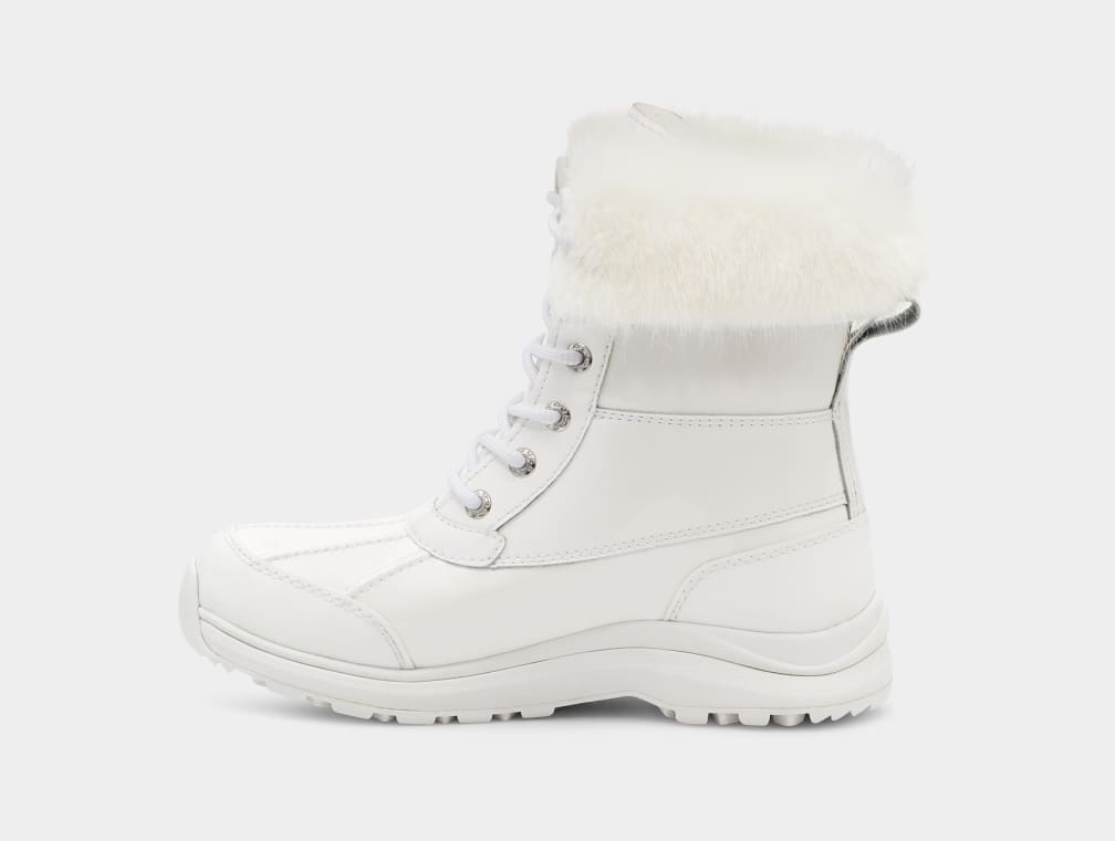 Botas Ugg Adirondack III Patent Mujer Blancas | Argentina RYMEZCU-16