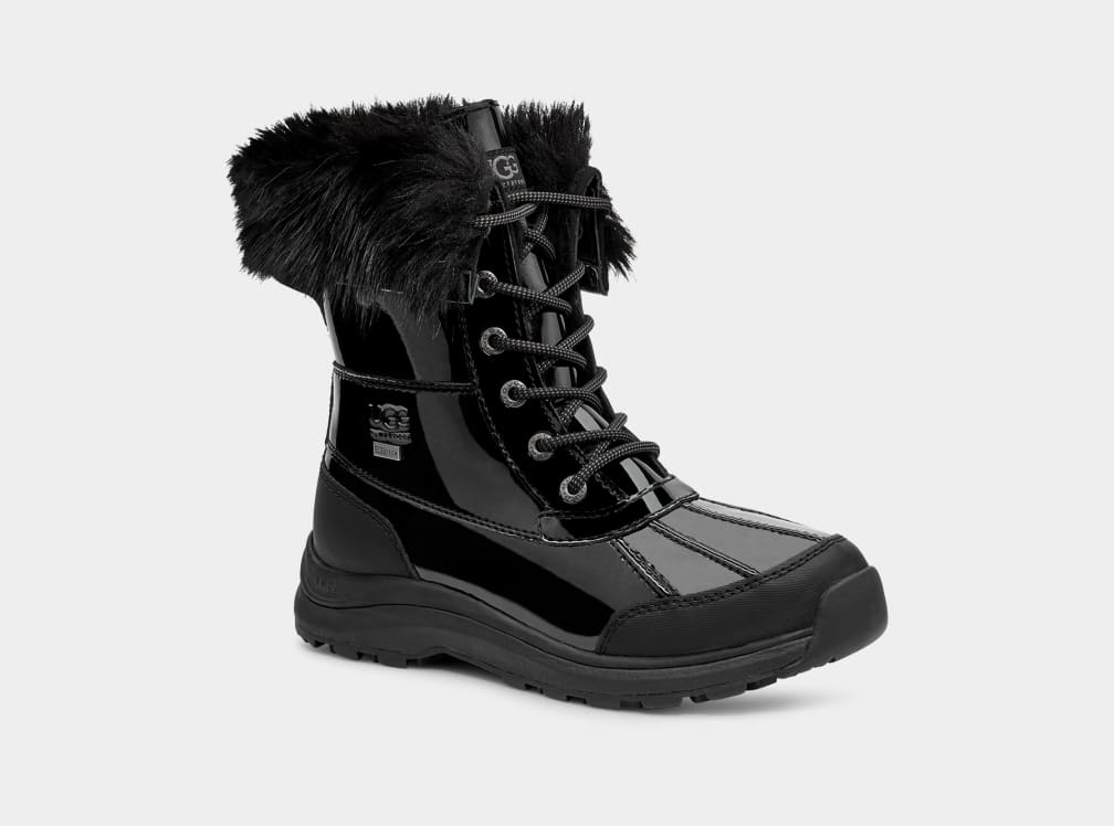 Botas Ugg Adirondack III Patent Mujer Negras | Argentina FPBHDRU-76