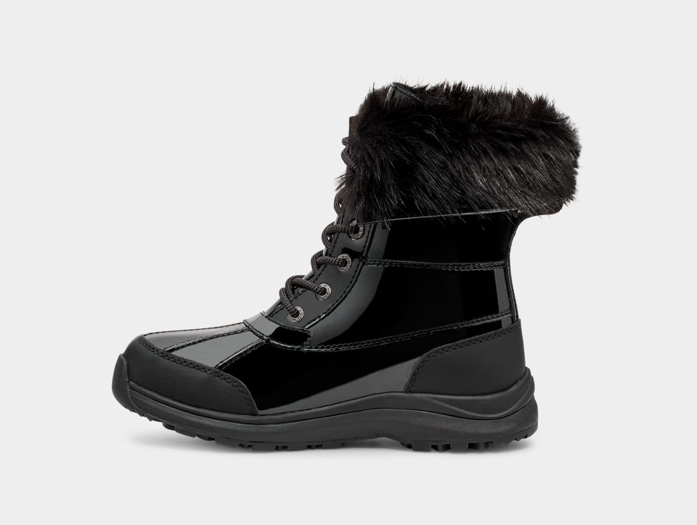 Botas Ugg Adirondack III Patent Mujer Negras | Argentina FPBHDRU-76