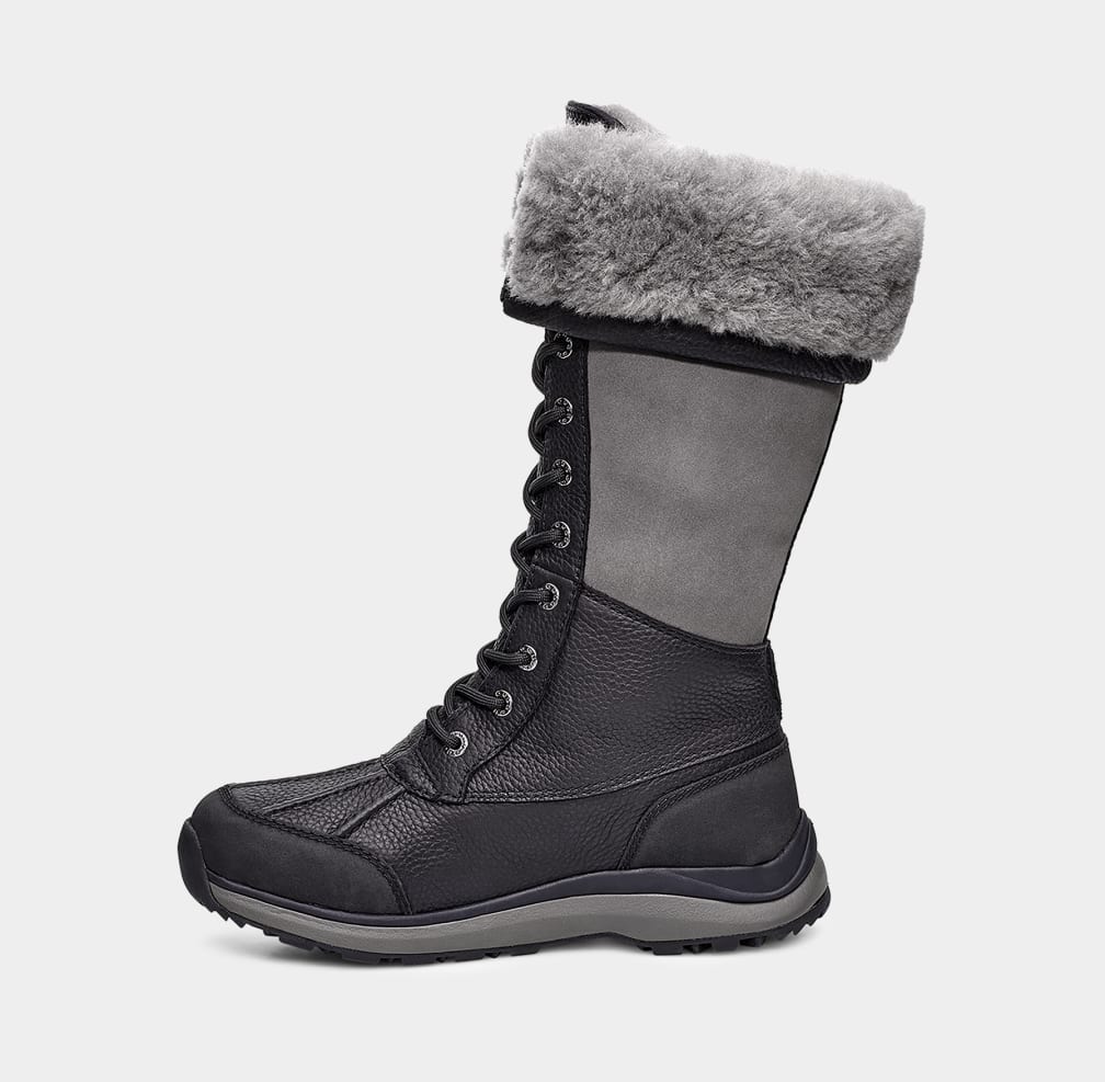 Botas Ugg Adirondack III Tall Mujer Negras | Argentina ZKBPFCQ-56