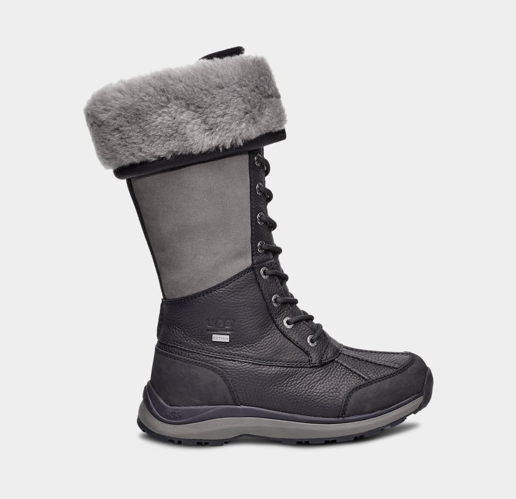 Botas Ugg Adirondack III Tall Mujer Negras | Argentina ZKBPFCQ-56