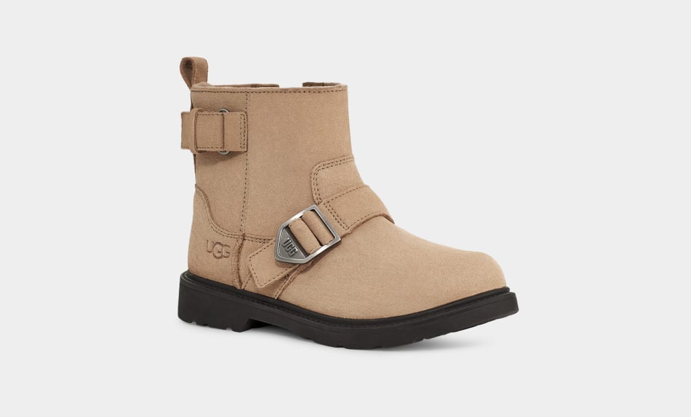 Botas Ugg Ashton Weather Niños Marrones | Argentina HCSODNL-56