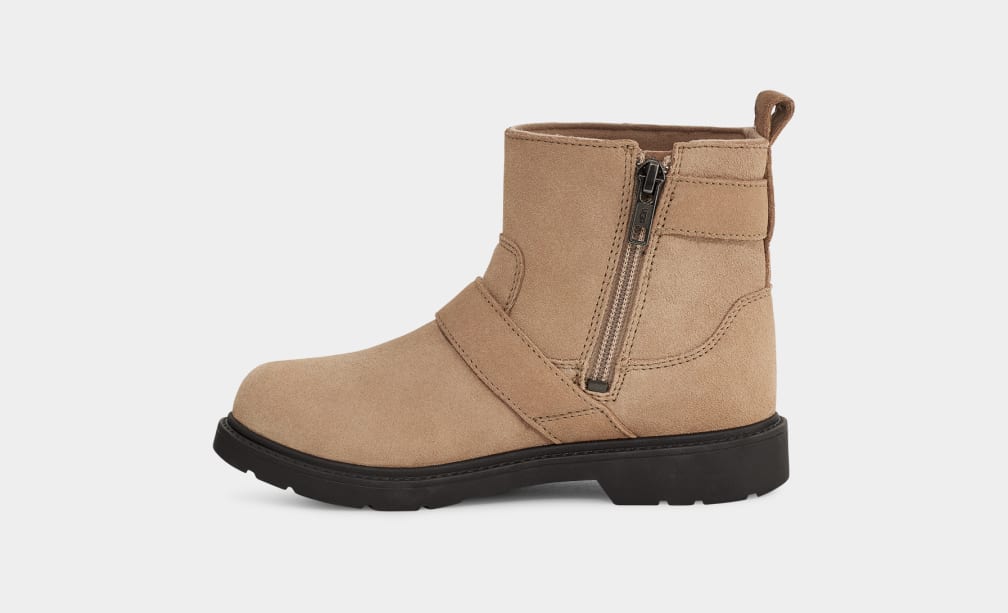 Botas Ugg Ashton Weather Niños Marrones | Argentina HCSODNL-56