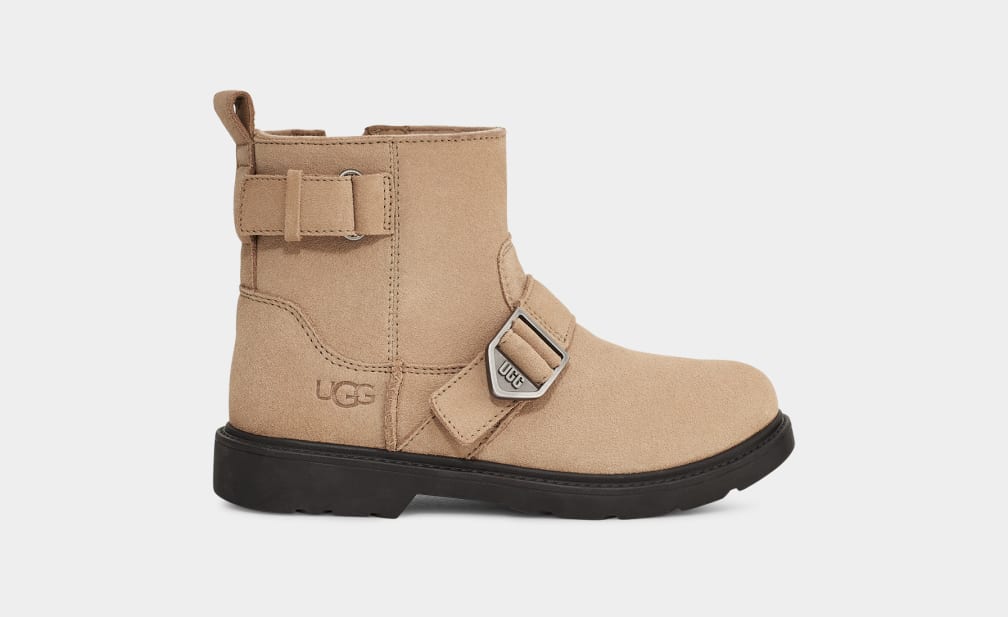 Botas Ugg Ashton Weather Niños Marrones | Argentina HCSODNL-56