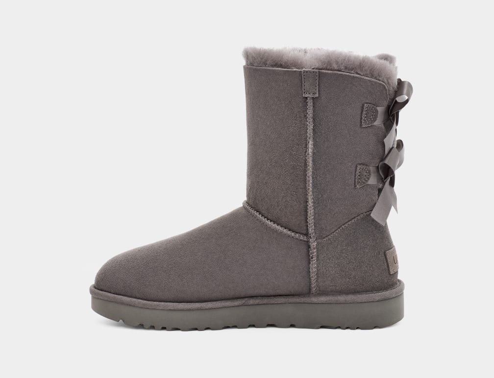 Botas Ugg Bailey Bow II Mujer Gris | Argentina ZIACGYE-38