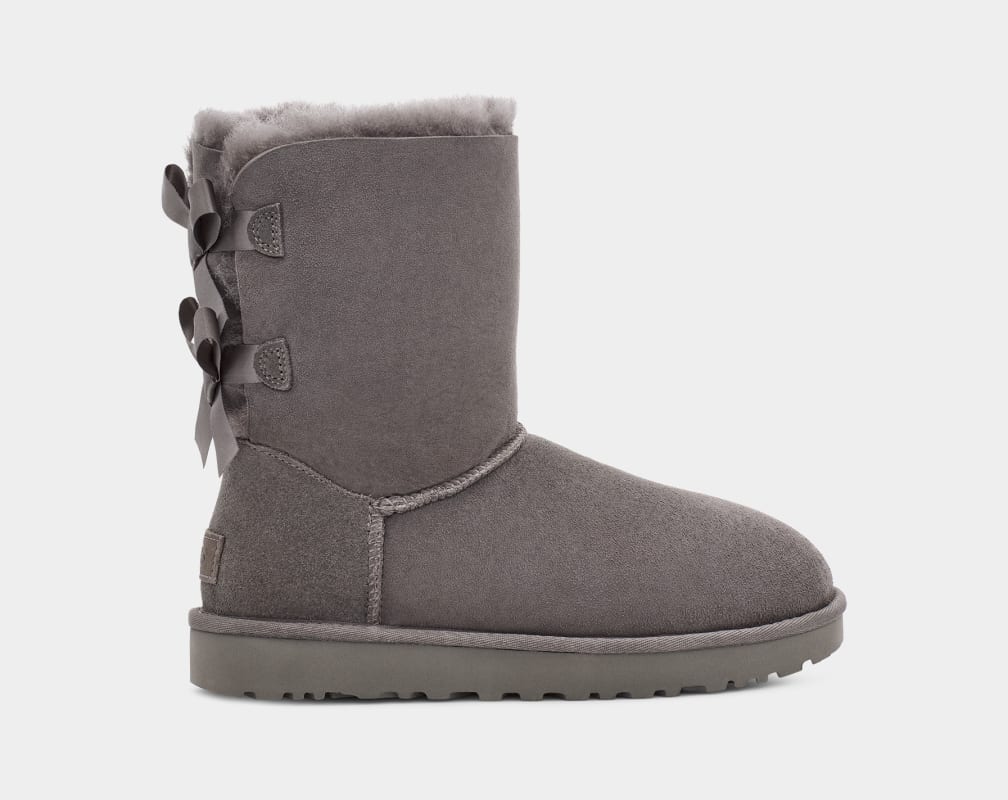 Botas Ugg Bailey Bow II Mujer Gris | Argentina ZIACGYE-38