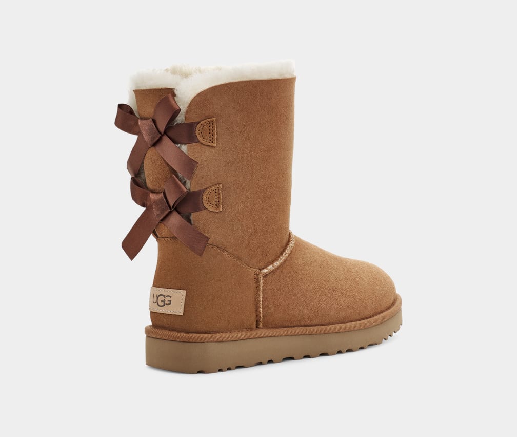 Botas Ugg Bailey Bow II Mujer Marrones | Argentina NIEHUXY-26