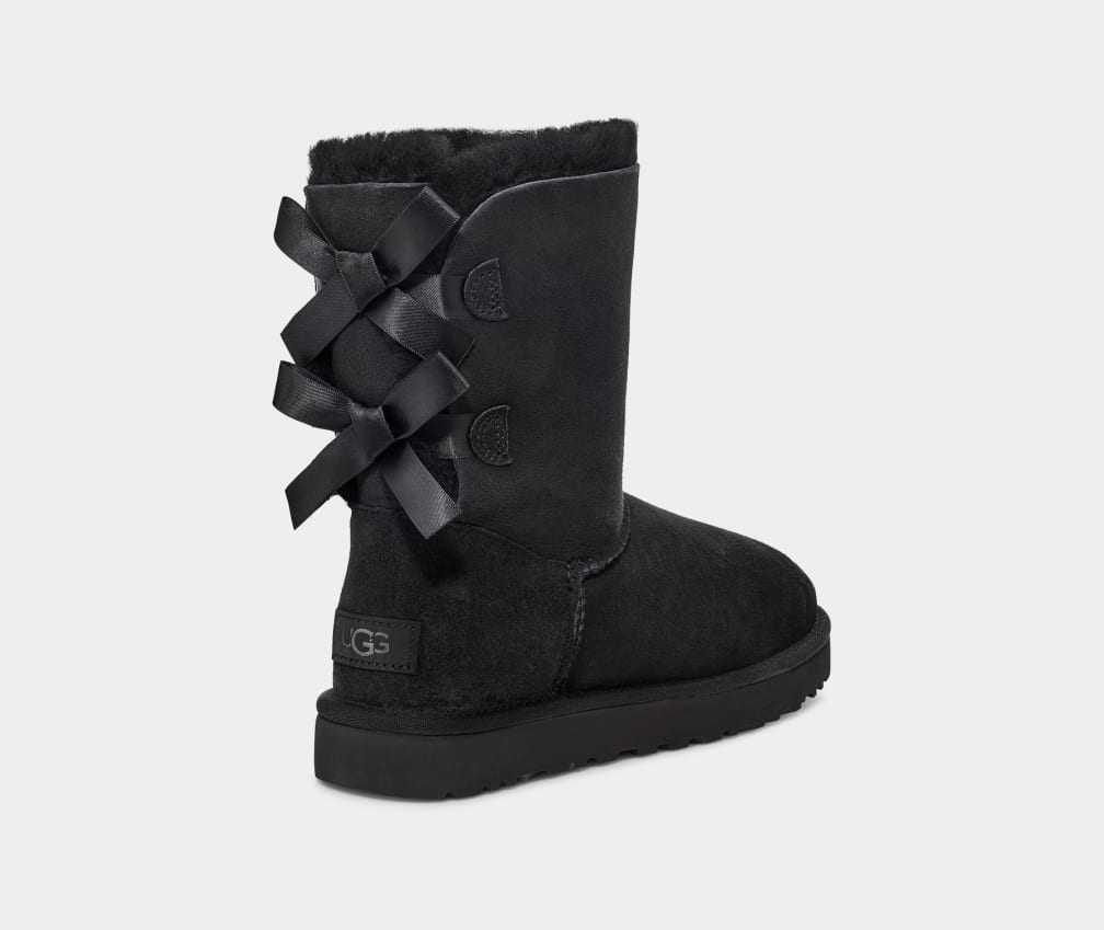 Botas Ugg Bailey Bow II Mujer Negras | Argentina CFXIEVG-24