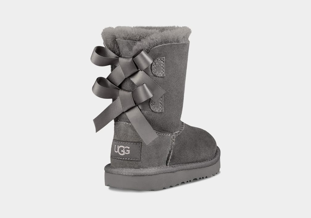 Botas Ugg Bailey Bow II Niños Gris | Argentina LMODYVE-61