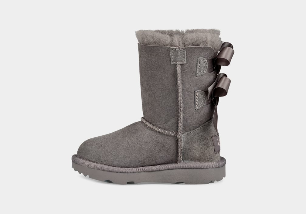 Botas Ugg Bailey Bow II Niños Gris | Argentina LMODYVE-61