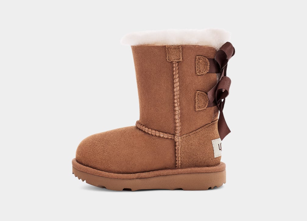 Botas Ugg Bailey Bow II Niños Marrones | Argentina ZCSWUNR-70