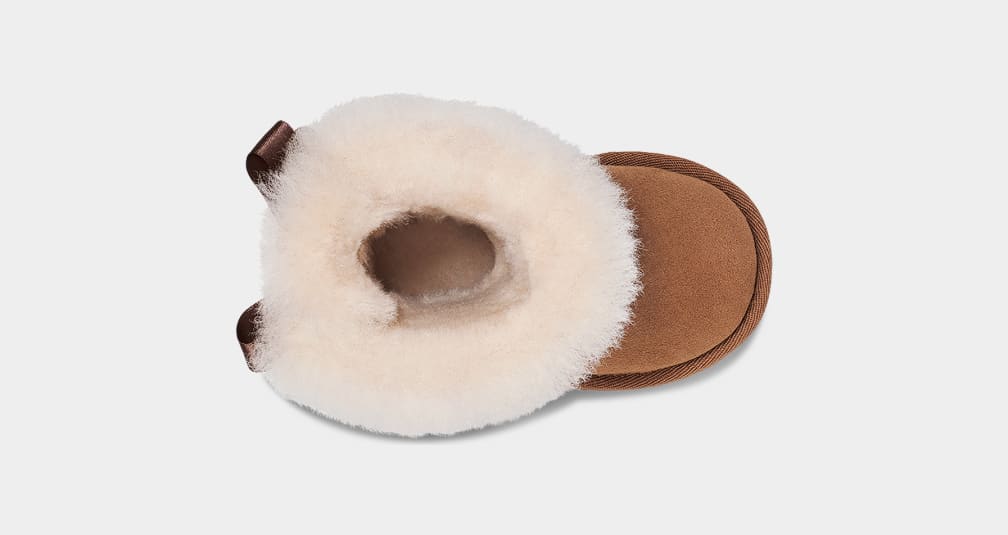 Botas Ugg Bailey Bow II Niños Marrones | Argentina ZCSWUNR-70