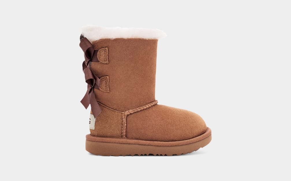 Botas Ugg Bailey Bow II Niños Marrones | Argentina ZCSWUNR-70