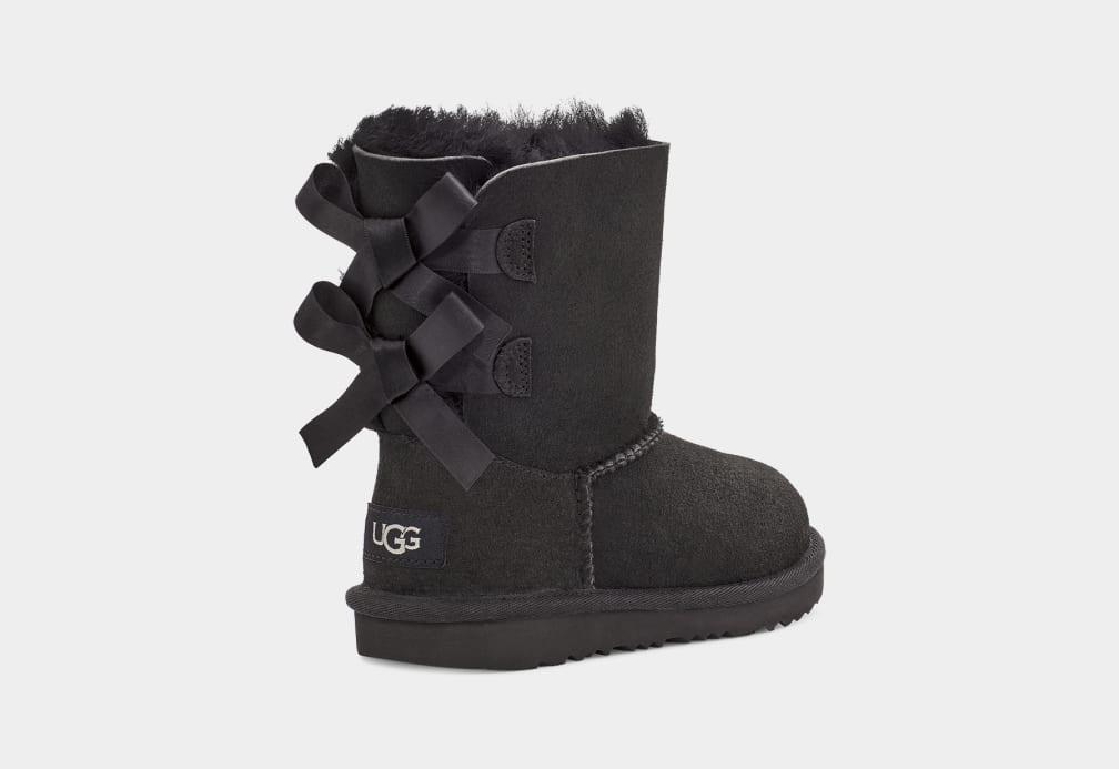 Botas Ugg Bailey Bow II Niños Negras | Argentina USHNWXV-06