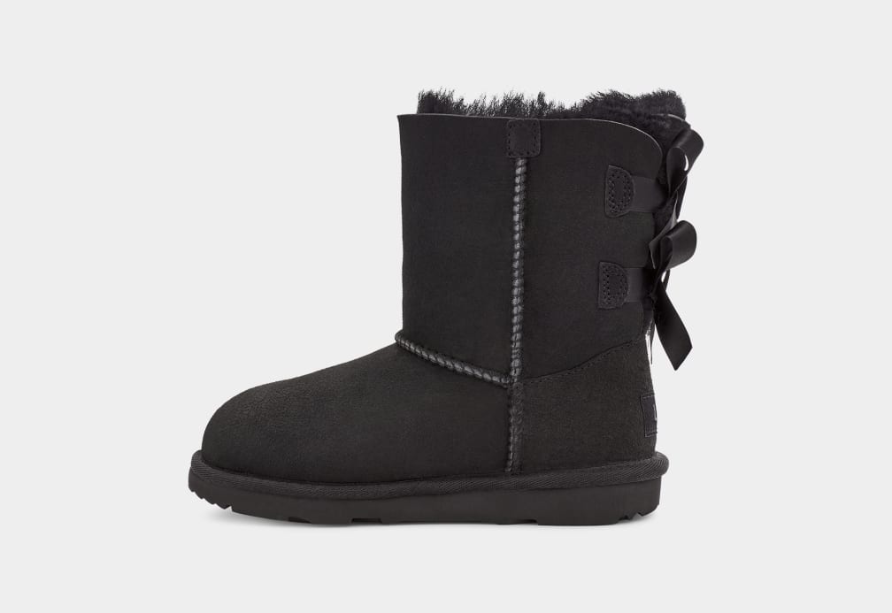 Botas Ugg Bailey Bow II Niños Negras | Argentina USHNWXV-06