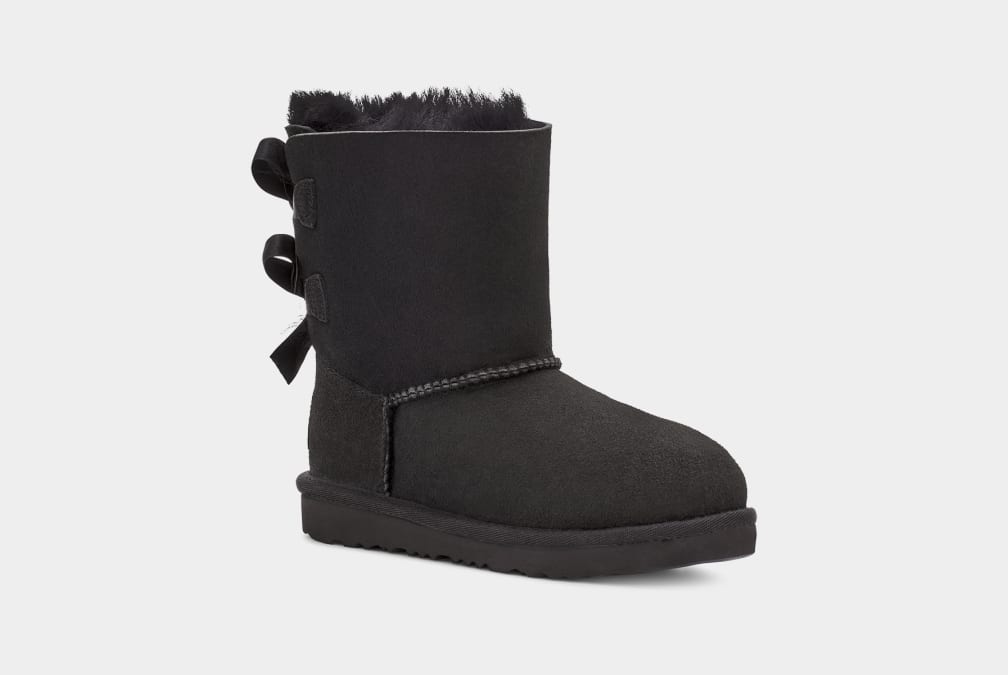 Botas Ugg Bailey Bow II Niños Negras | Argentina USHNWXV-06