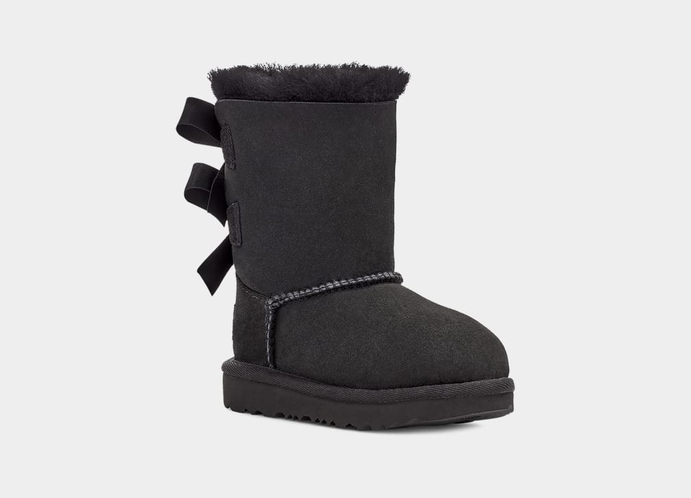 Botas Ugg Bailey Bow II Niños Negras | Argentina VWHTJUL-94