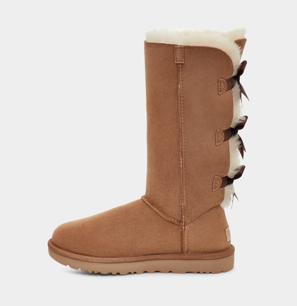 Botas Ugg Bailey Bow Tall II Mujer Marrones | Argentina UDQXPEK-65