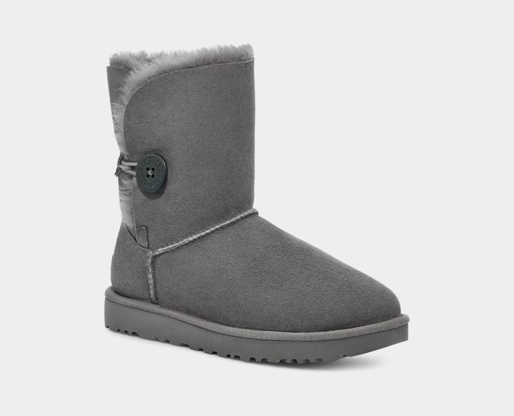 Botas Ugg Bailey Button II Mujer Gris | Argentina DOSTXBU-64