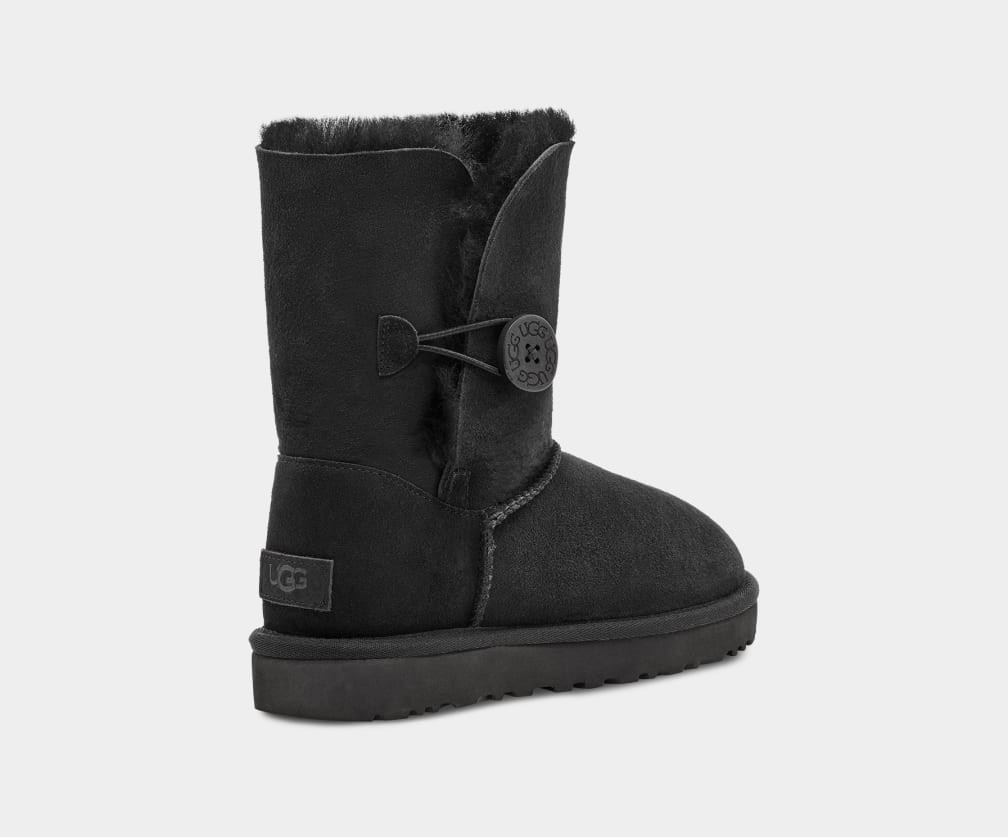 Botas Ugg Bailey Button II Mujer Negras | Argentina GYBRULH-84