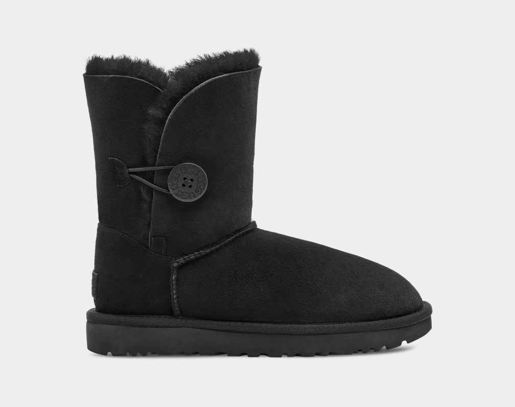 Botas Ugg Bailey Button II Mujer Negras | Argentina GYBRULH-84