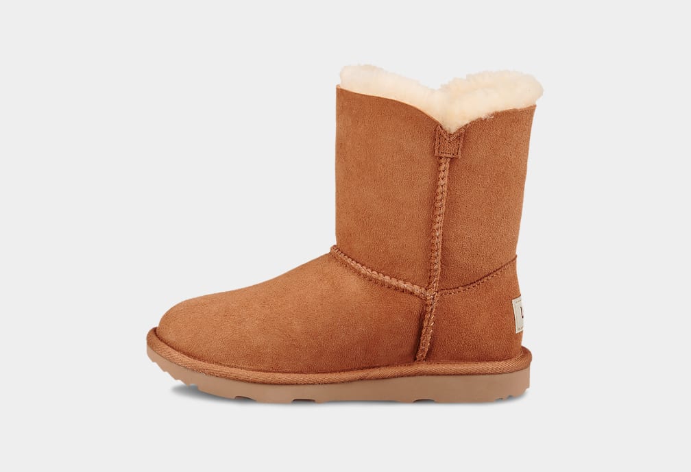 Botas Ugg Bailey Button II Niños Marrones | Argentina RHTNSFA-27