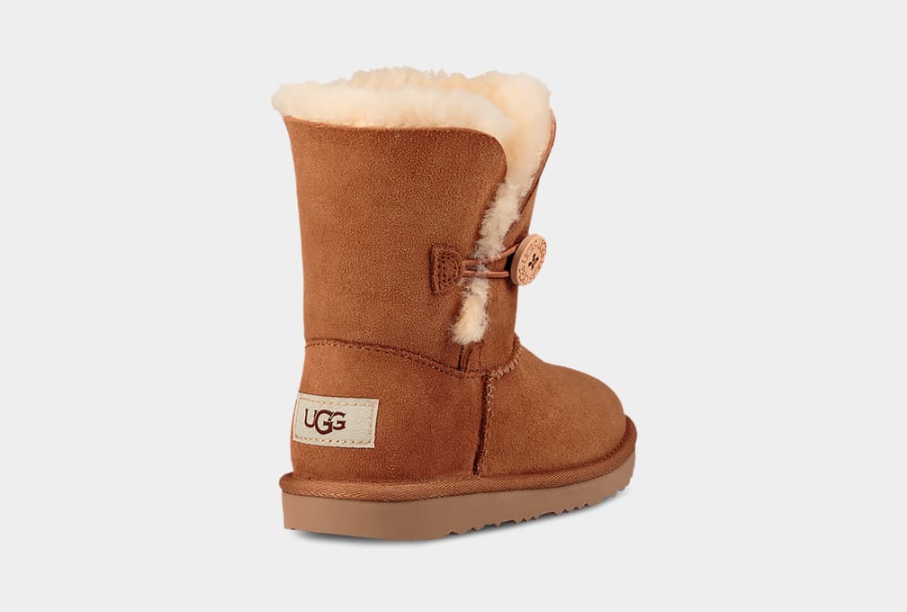 Botas Ugg Bailey Button II Niños Marrones | Argentina RHTNSFA-27