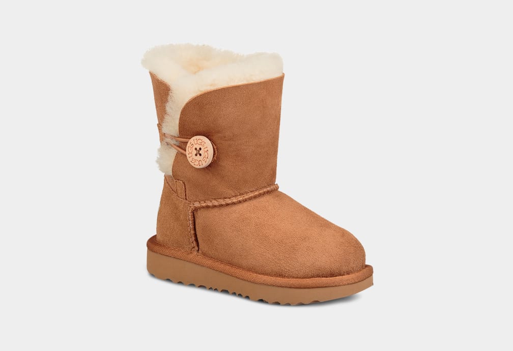 Botas Ugg Bailey Button II Niños Marrones | Argentina EXNYMIP-30