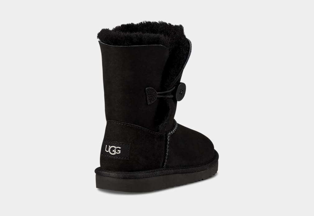 Botas Ugg Bailey Button II Niños Negras | Argentina DVWCRHI-10