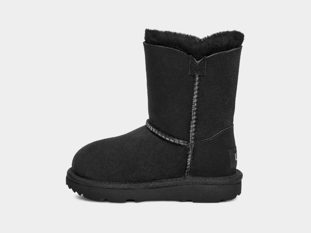 Botas Ugg Bailey Button II Niños Negras | Argentina RWQLBUG-21