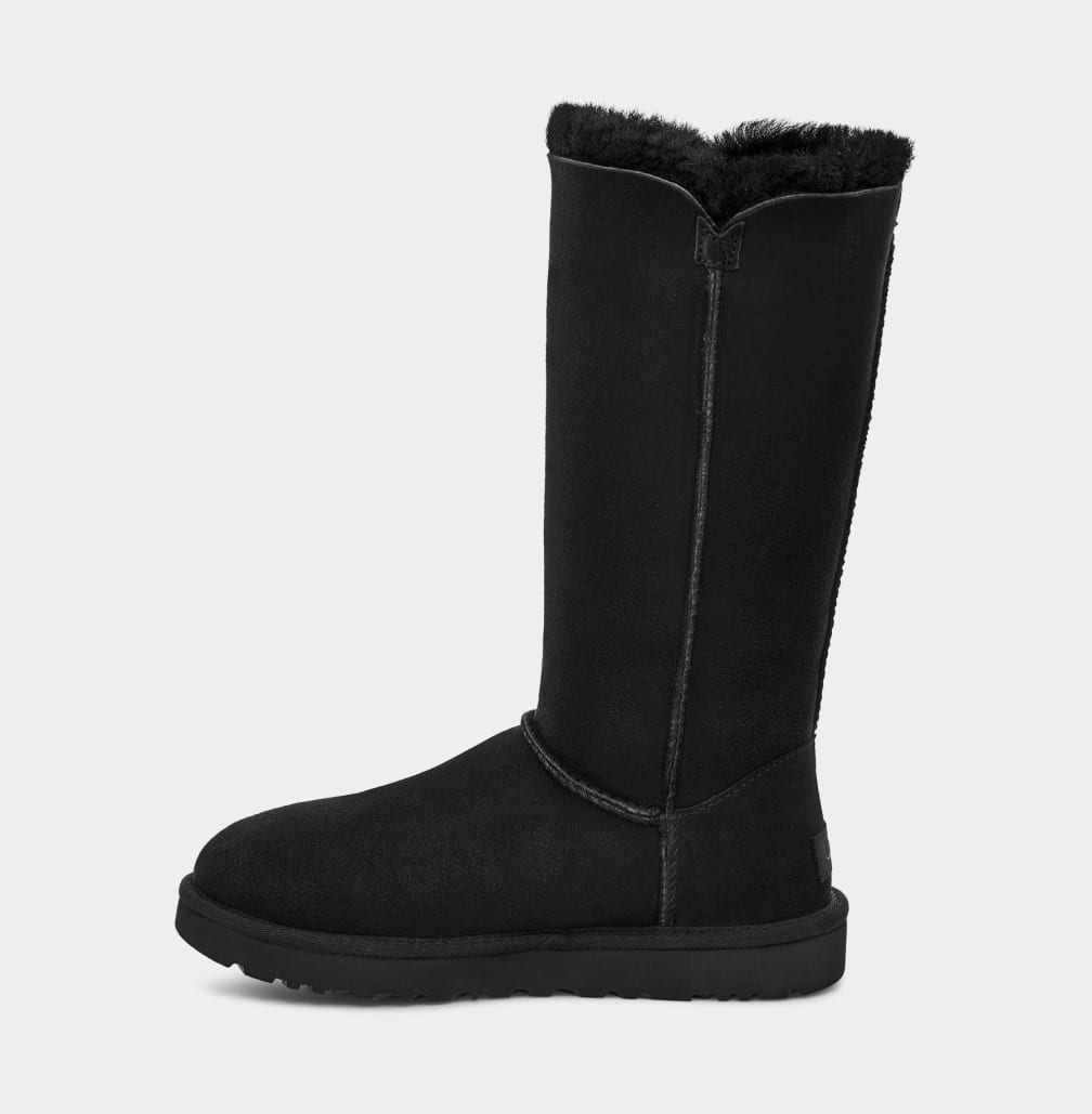 Botas Ugg Bailey Button Triplet II Mujer Negras | Argentina TIRWEYM-74