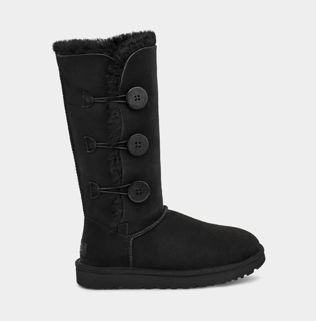 Botas Ugg Bailey Button Triplet II Mujer Negras | Argentina TIRWEYM-74