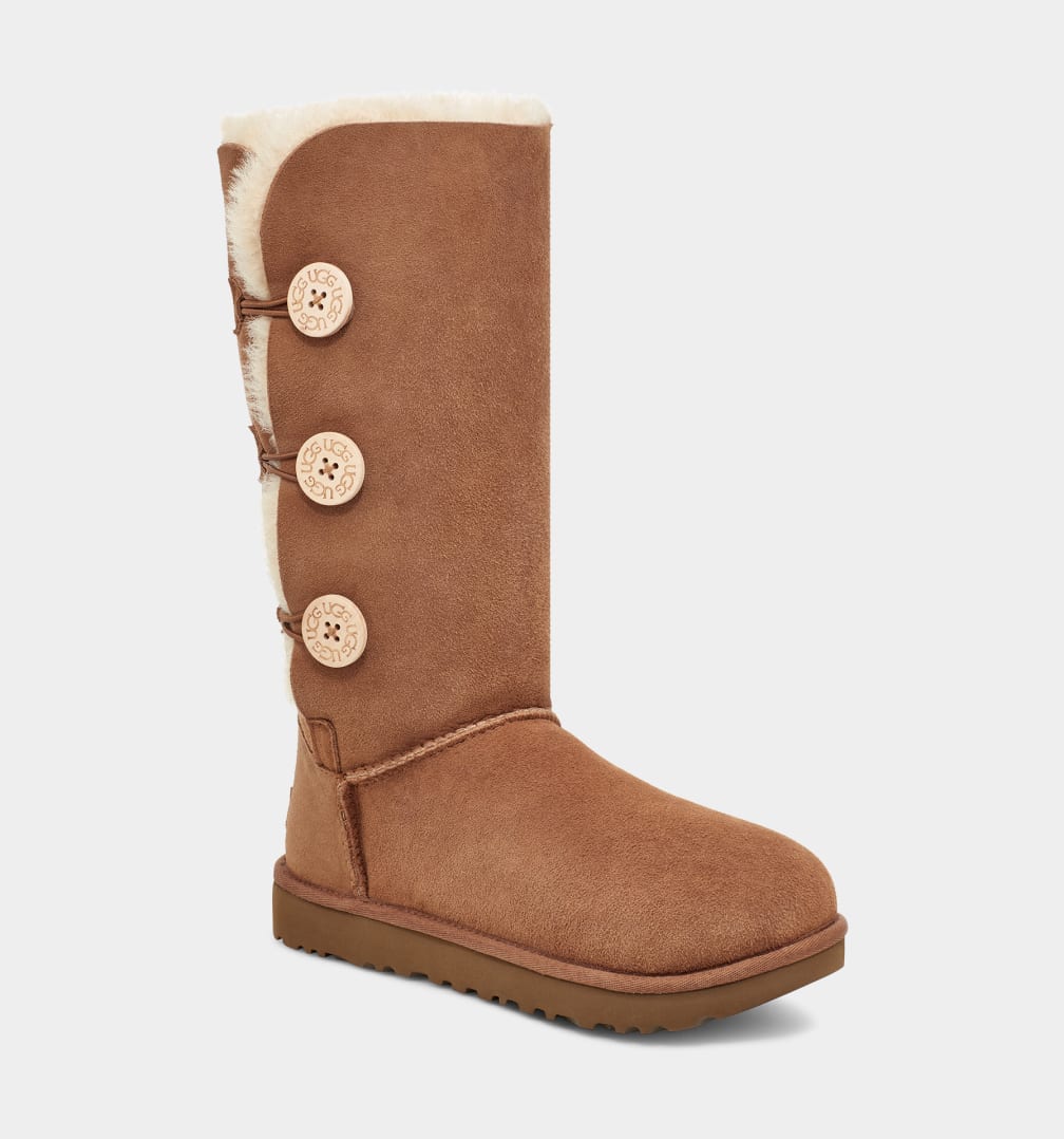 Botas Ugg Bailey Button Triplet II Mujer Marrones | Argentina RTUMZEK-07