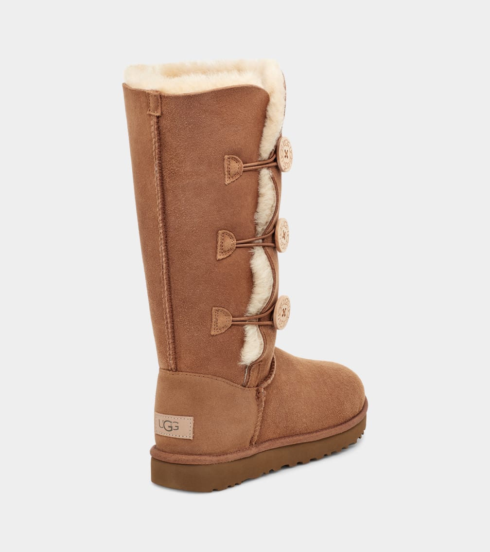 Botas Ugg Bailey Button Triplet II Mujer Marrones | Argentina RTUMZEK-07