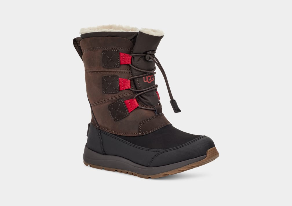 Botas Ugg Bellemore Weather Niños Marrones | Argentina FPHYDNT-62