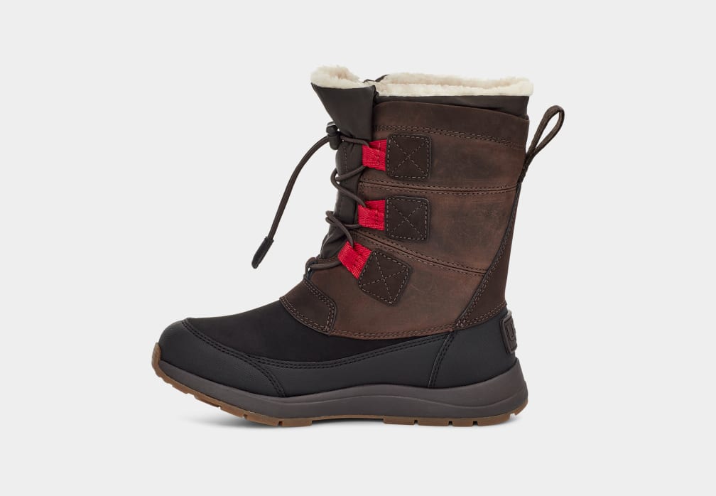 Botas Ugg Bellemore Weather Niños Marrones | Argentina FPHYDNT-62