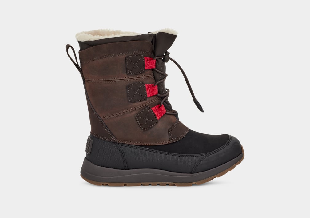 Botas Ugg Bellemore Weather Niños Marrones | Argentina FPHYDNT-62