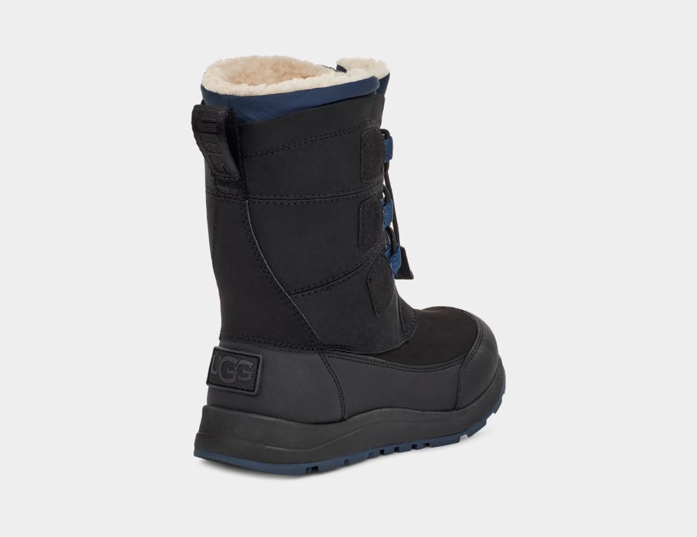 Botas Ugg Bellemore Weather Niños Negras | Argentina GZWBDMR-97