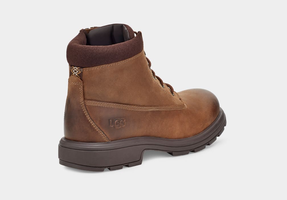 Botas Ugg Biltmore Mid Plain Toe Hombre Marrones | Argentina GQKJPUW-74