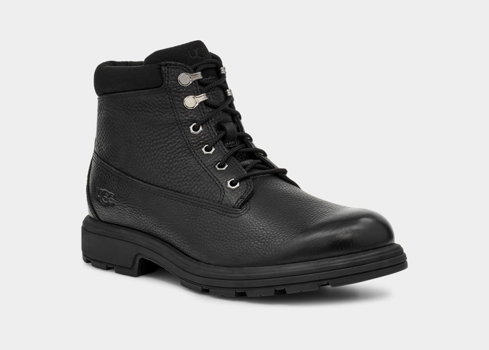 Botas Ugg Biltmore Mid Plain Toe Hombre Negras | Argentina ABHFSTE-69