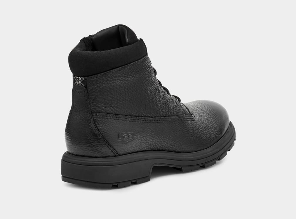 Botas Ugg Biltmore Mid Plain Toe Hombre Negras | Argentina ABHFSTE-69