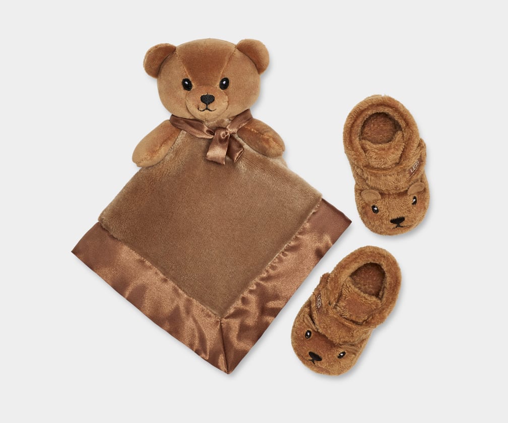 Botas Ugg Bixbee And Lovey Bear Stuffie Niños Marrones | Argentina DBAISJH-48