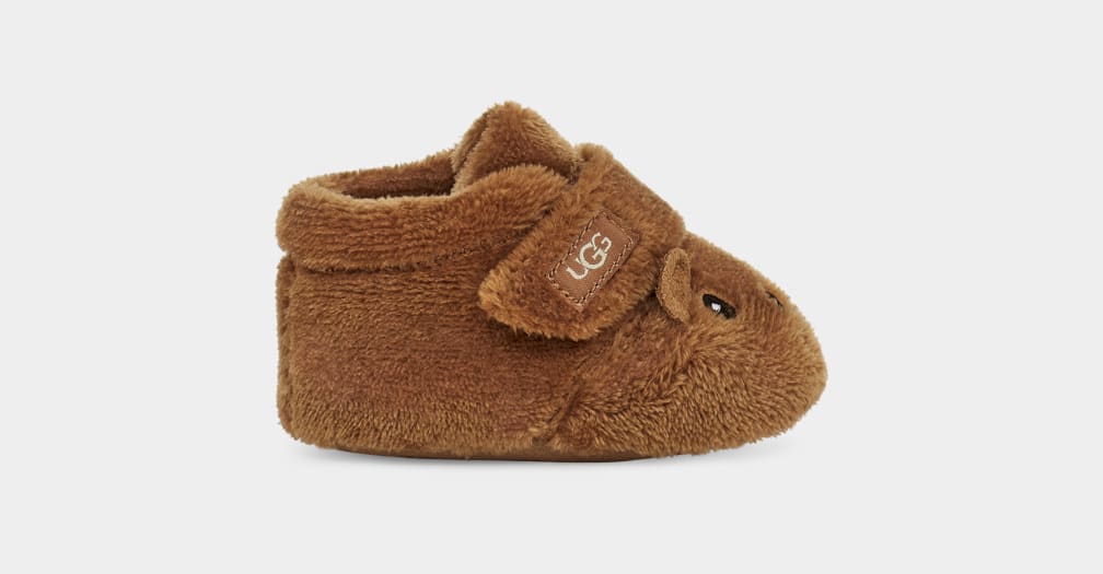 Botas Ugg Bixbee And Lovey Bear Stuffie Niños Marrones | Argentina DBAISJH-48