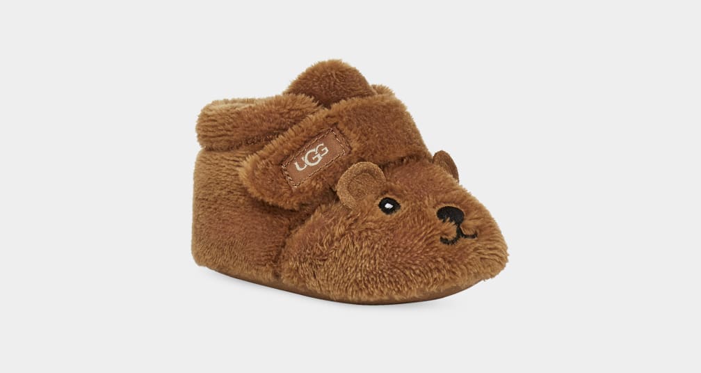 Botas Ugg Bixbee And Lovey Bear Stuffie Niños Marrones | Argentina DBAISJH-48